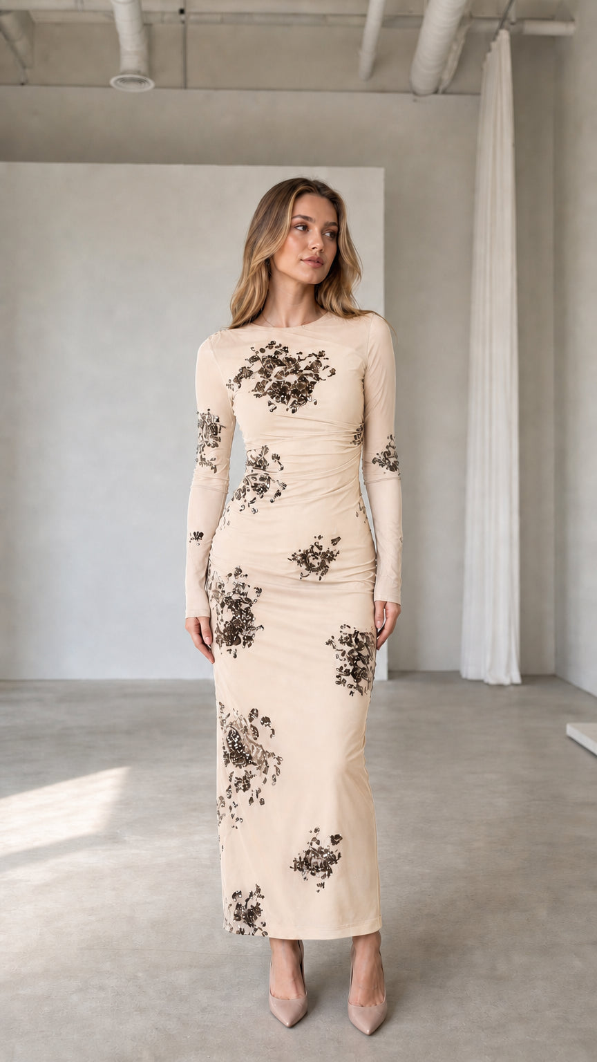 Beige color variant full view