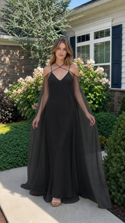 Full length view of black variant