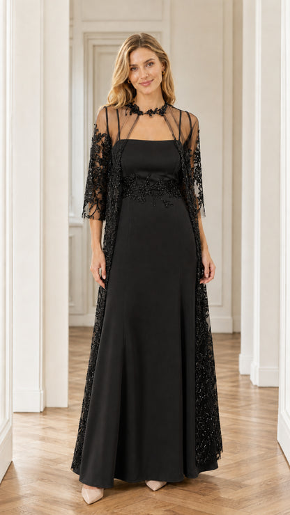 Front view in classic black colorway