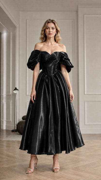 Front view of black color variant