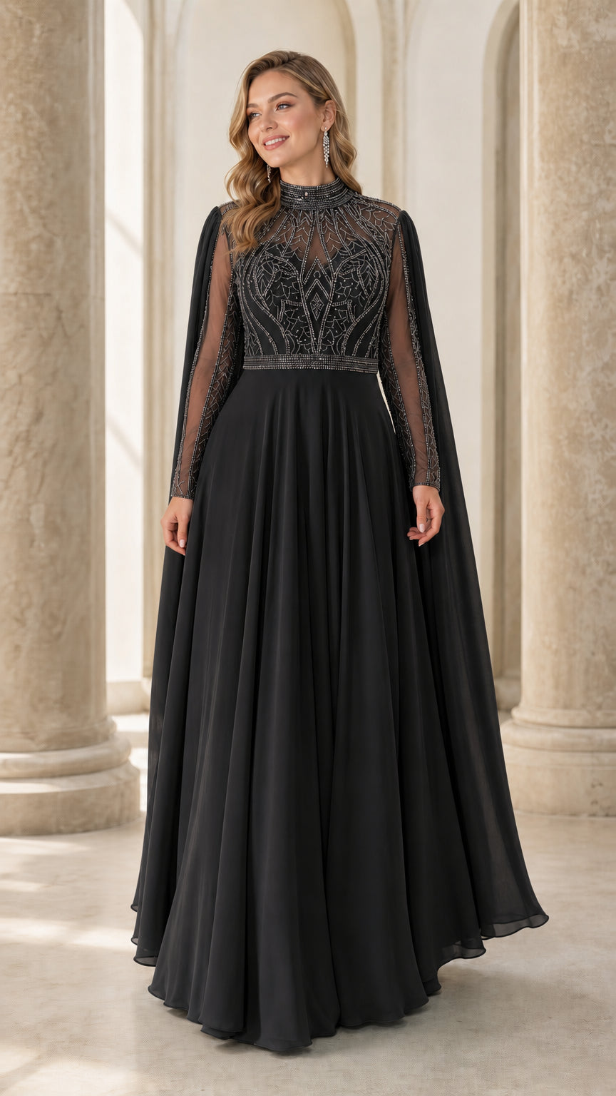 Front view of black color variant