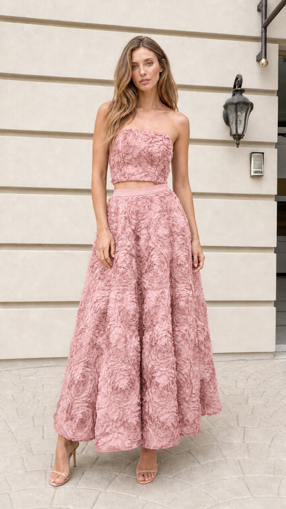 Front view of the pink color variant