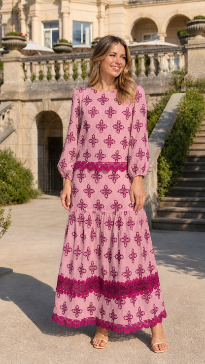 Front view of pink color variant