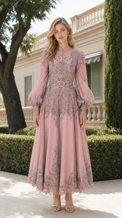 Front view of dusty rose color variant
