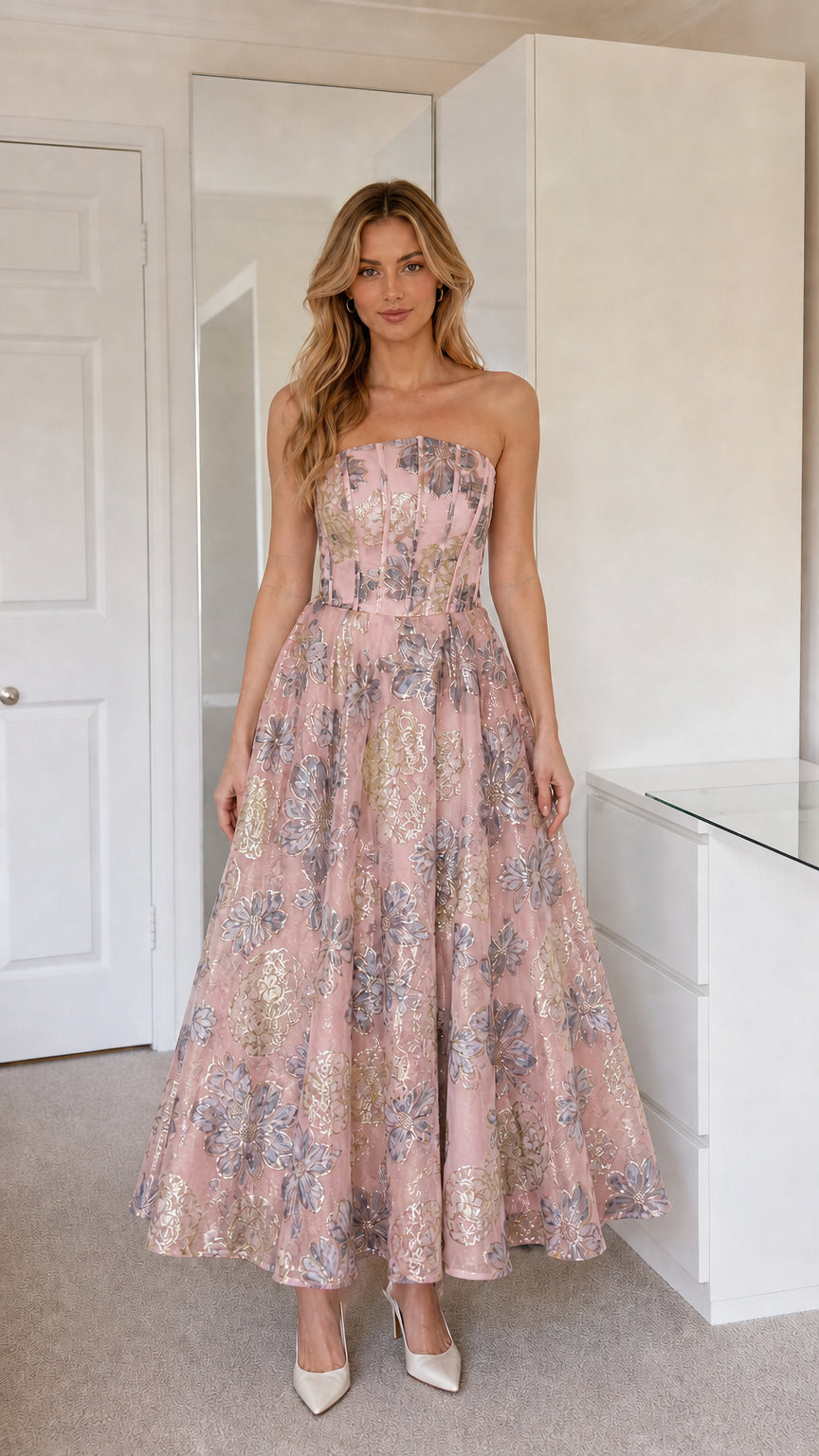 Full front view of pink color variant