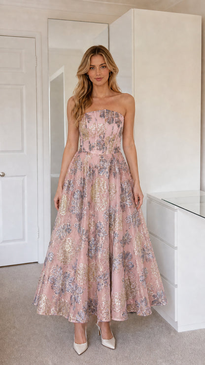 Full front view of pink color variant