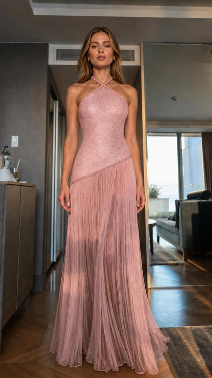 Front view of the pink color variant