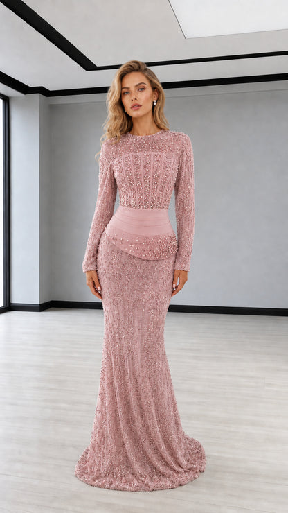 Full front view in pink color variant