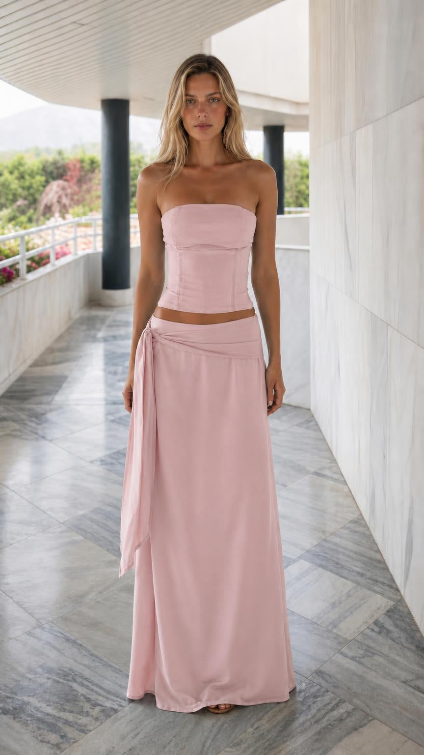 Front view in pink color variant