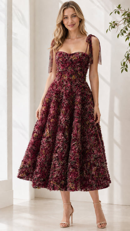 Front full view of burgundy color variant