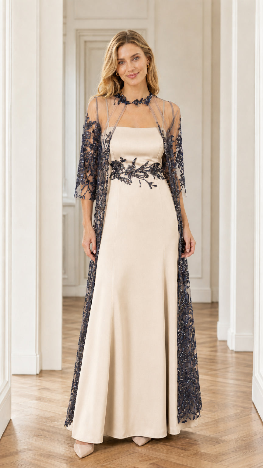 Front view in champagne colorway